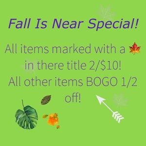 🍁Fall Closet Clean Up! Sales 🍁